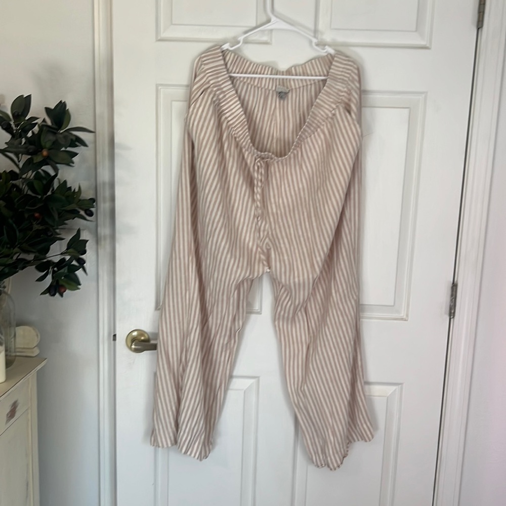 Linen pants 1x